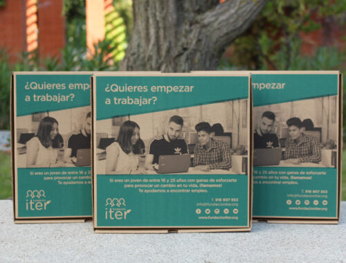 CAJAS SOLIDARIAS DE FUNDACIÓN ITER Y TELEPIZZA
