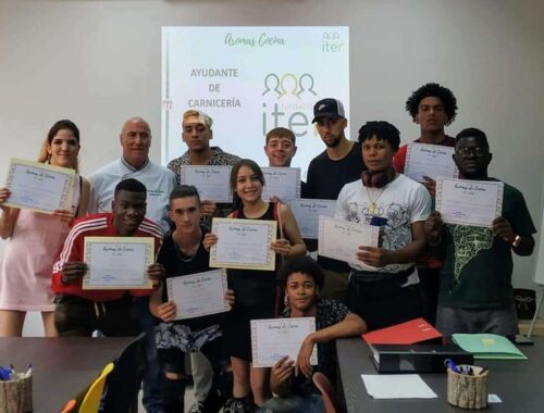 Fin del curso ayudante de carnicero